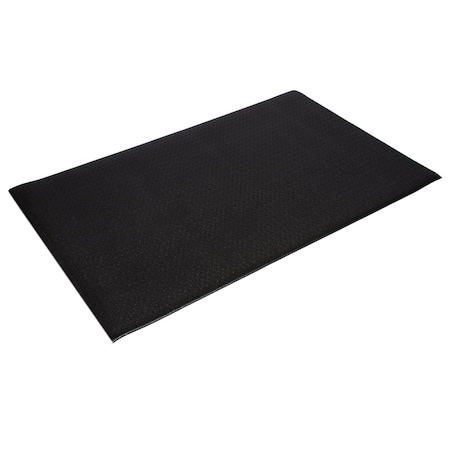 Crown Matting Technologies Antifatigue Mat, 60' L x 3' W, 1/2" Thickness, Zedlan Foam, Black CK41236BK